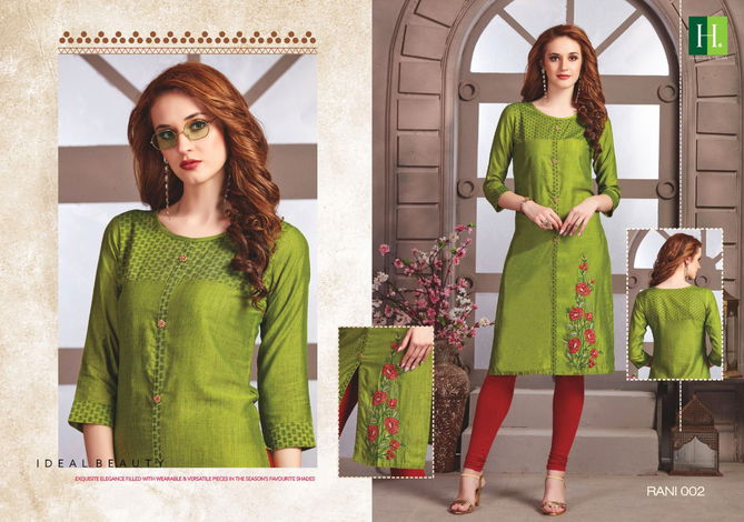 Hirwa Rani Vol 2 Launch Latest Fancy Casual Kurtis  