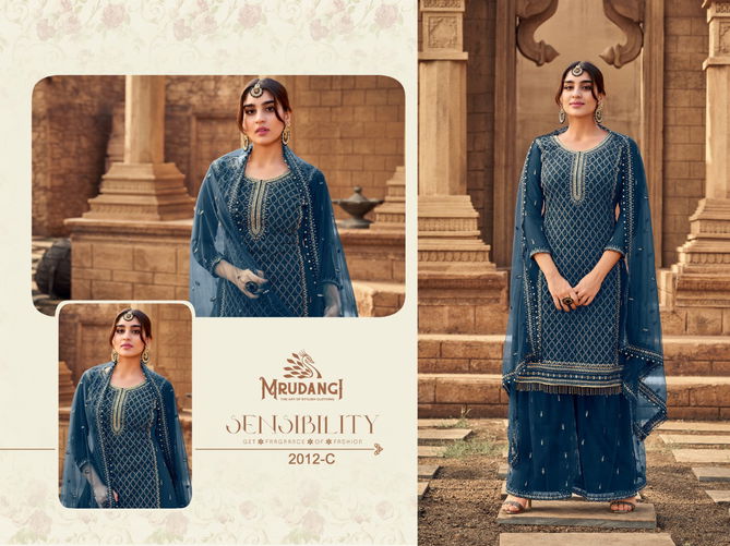 Mrudangi Gulabo 2012 Series New Festive Wear Designer Georgette Salwar Kameez Collection