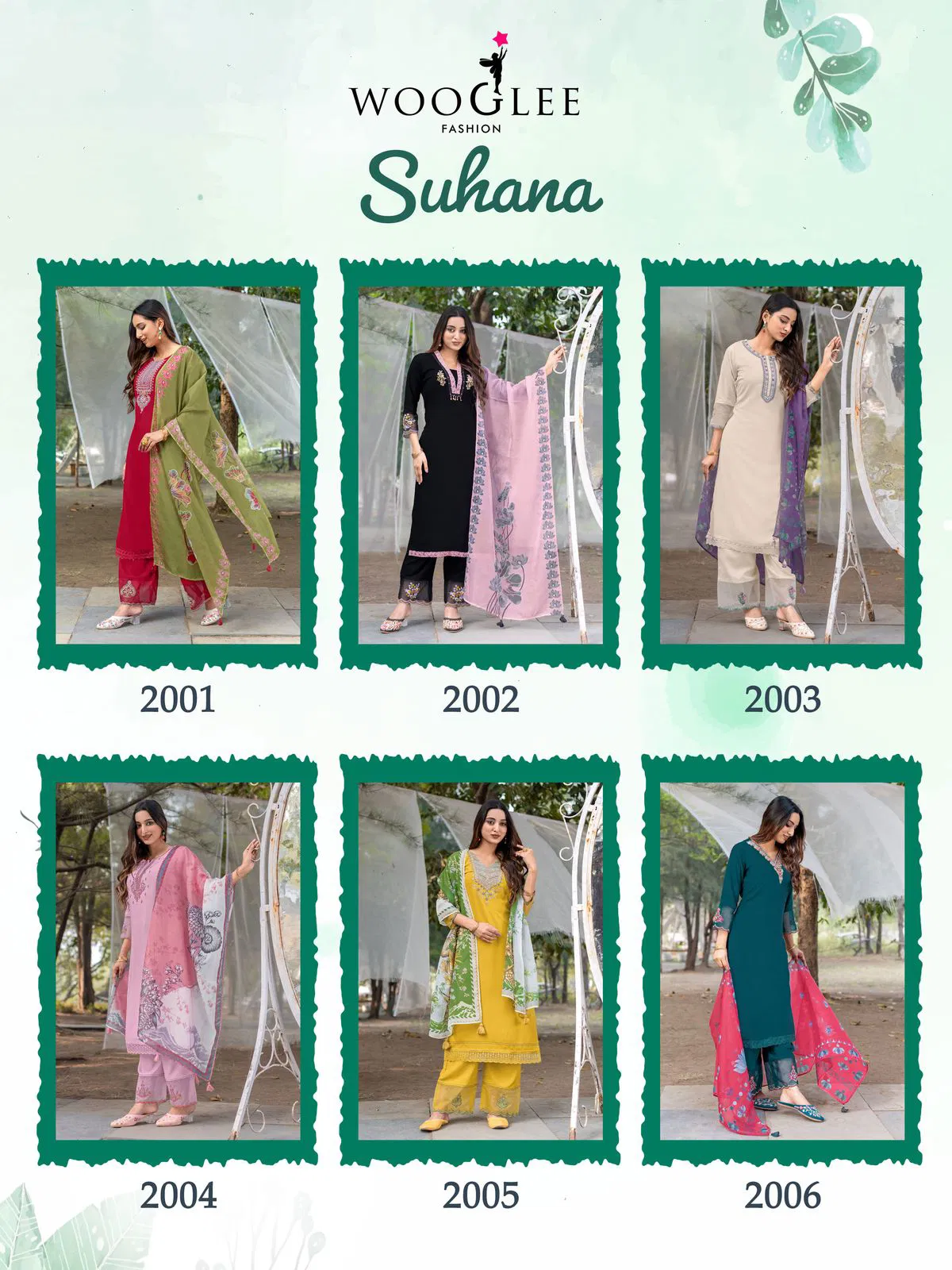 Suhana By Wooglee Rayon Kurti With Bottom Dupatta Wholesale Shop In Surat