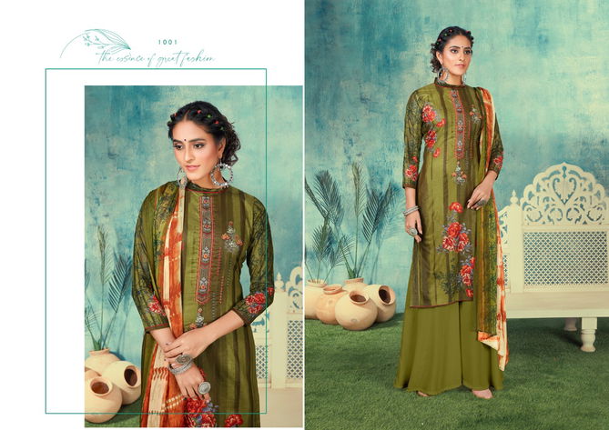 Anita Kesariya Kaashvi Latest Fancy Casual Wear Style Printed Cambric Cotton Designer Summer Dress Material Collection
