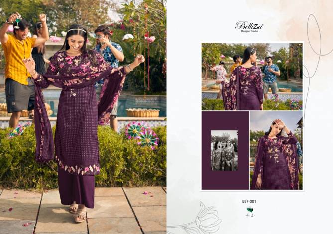 Belliza Namya Ready Made Latest Fancy Ethnic Wear Designer Salwar Suit Collection