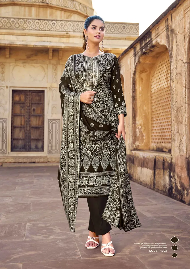 Gulbahar By Roli Moli  Pashmina Dress Material Wholesale Market