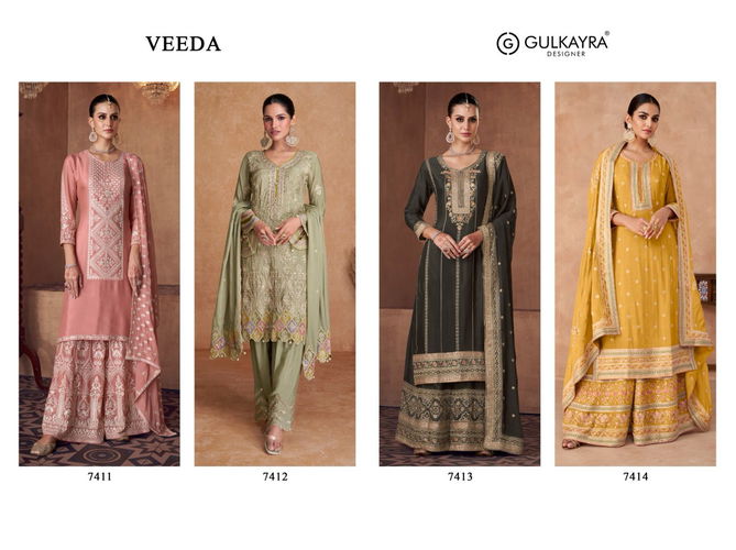 Veeda By Gulkayra Readymade Suits Wholesale Price In Surat
