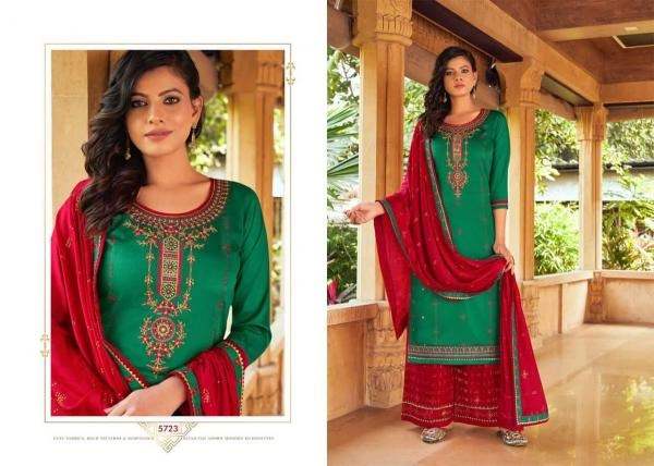 Kessi Safari 3 Latest Casual Wear Jam SIlk With Embroidery Work Top With Four Side less Dupatta Designer Dress Material Collection
