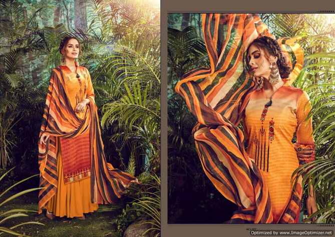 Julia By Belliza Pure Pashmina Woollen Dress Material Wholesale In India