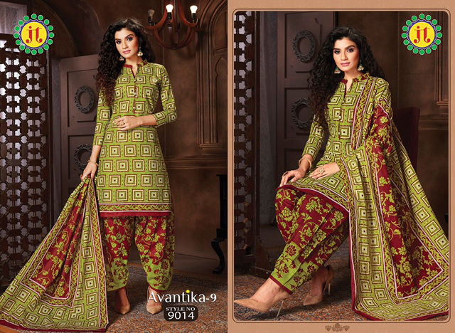 Jt Avantika 9 Casual Printed Regular Wear Pure Cotton Collection