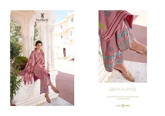 SAJAWAT  ROOHI VOL -02 Latest Heavy Designer Festive Wear Fancy Pyor Modal Viscose Heavy Work Salwar Suit Collection