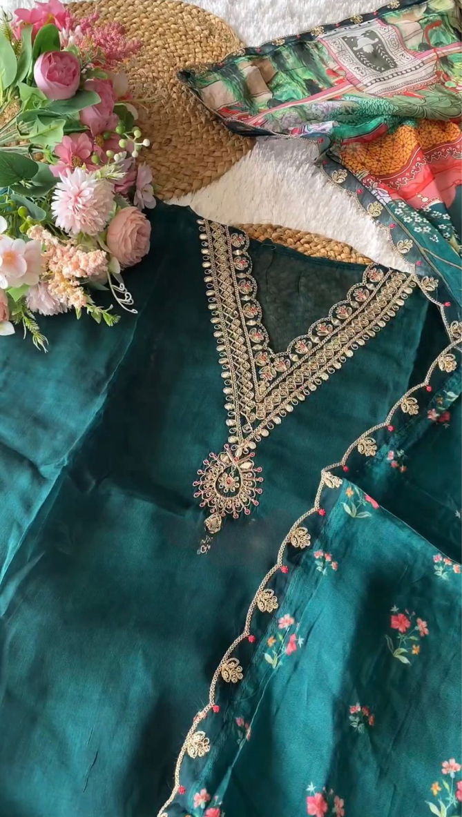 BE 1739 Designer Organza Readymade Suits Wholesalers In Delhi