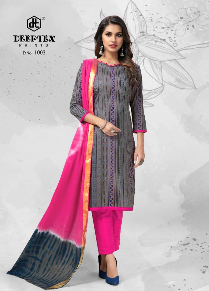 Deeptex Tradition 10 Casual Daily Wear Cotton Printed Dress Material Collection
