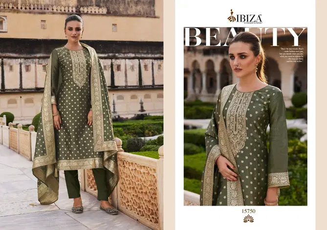 Tyohaar Ka Angan By Ibiza Banarasi Silk Salwar Kameez Orders In India