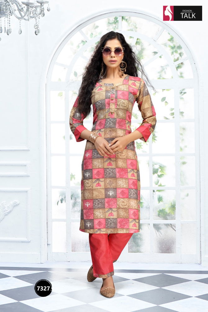 Ft Morni Latest Fancy Designer Ethnic Wear Cotton Printed Kurti With Bottom Collection
