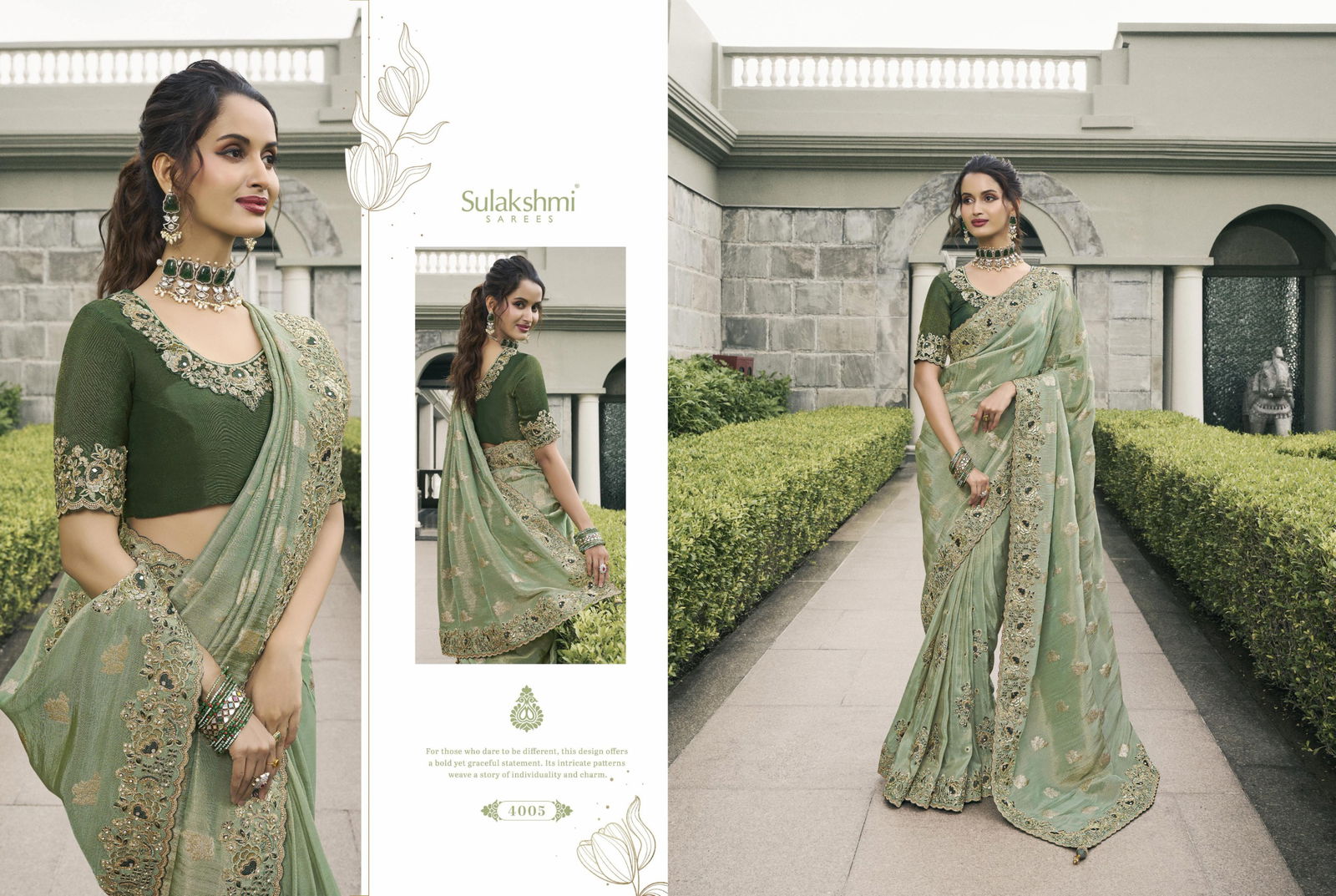 Bridal Heritage By Sulakshmi Tissue Silk Wholesale Saree Suppliers In Mumbai