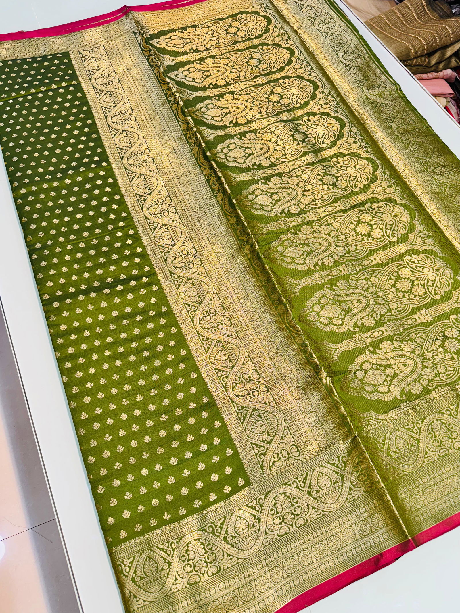 Pure 2 By Policona Pure Soft Silk Handloom Wedding Wear Wholesale Saree In India