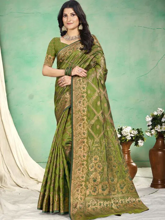 Shakuntala By Bunawat Silk Wedding Wear Saree Wholesale Price In Surat