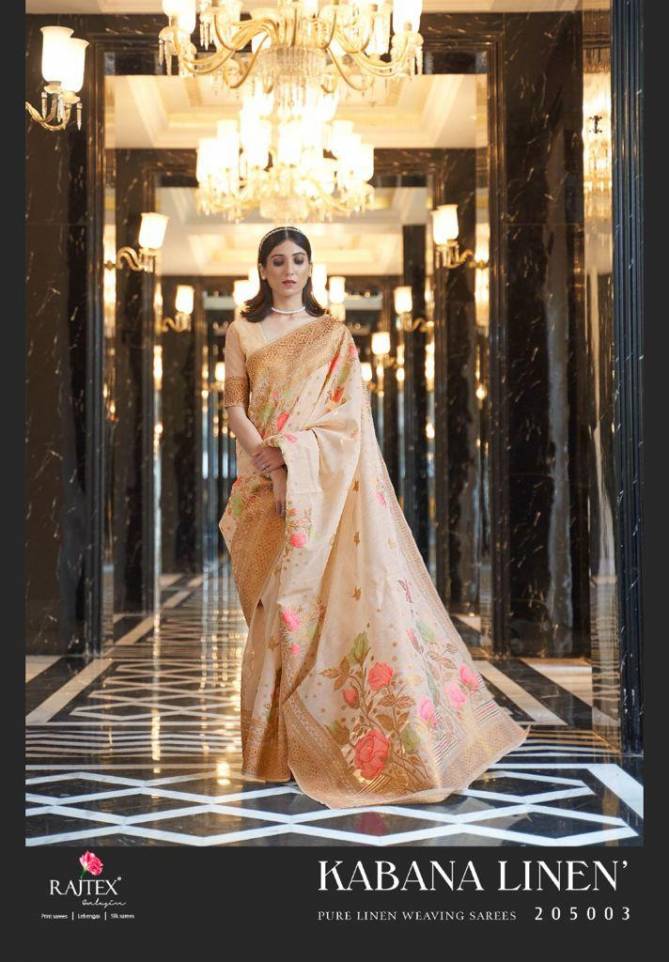 Kabana Linen By Rajtex Wedding Wear Saree Wholesalers In Delhi