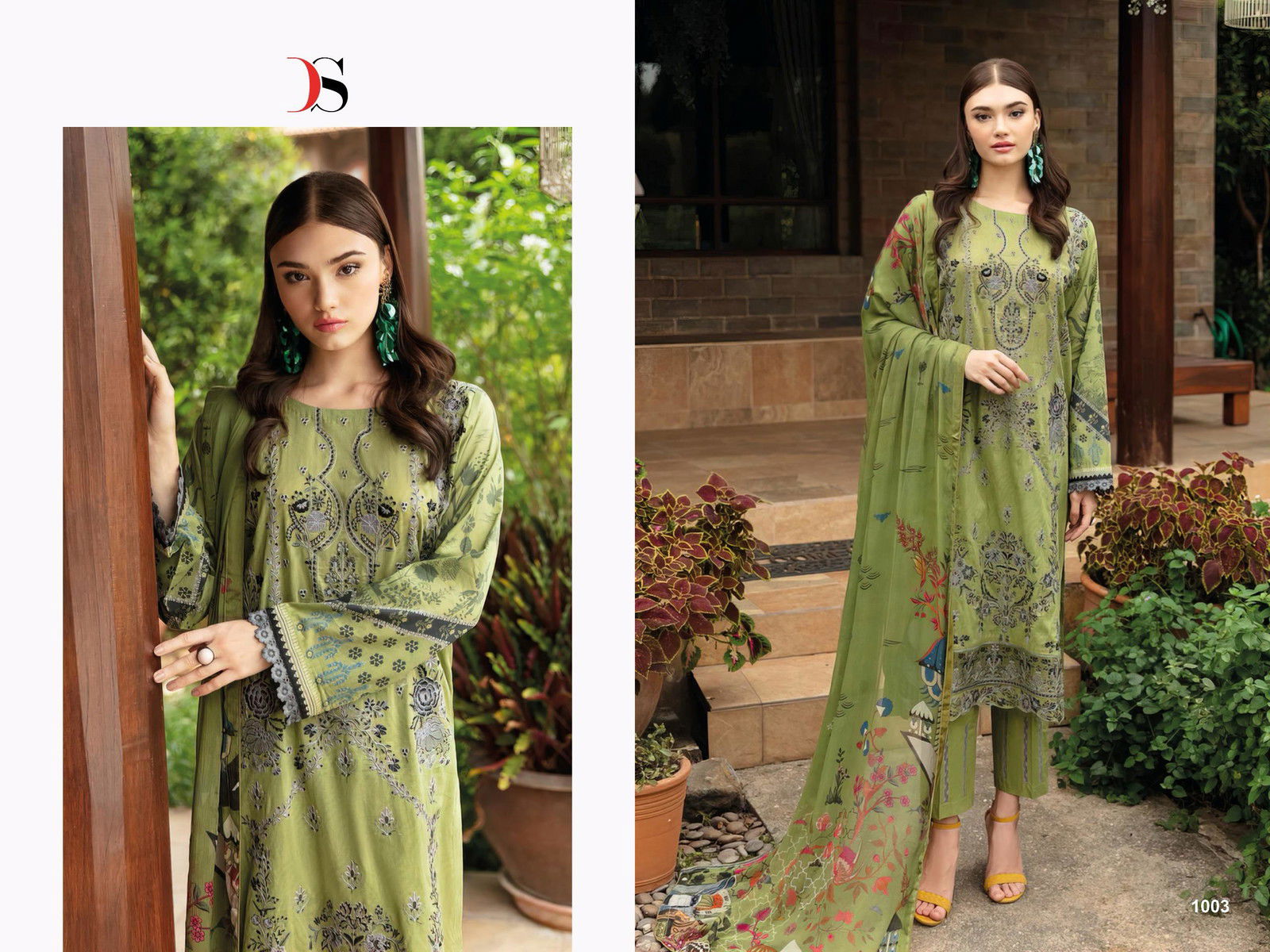 Deepsy Cheveron 14 Cotton Dupatta Pakistani Salwar Suits