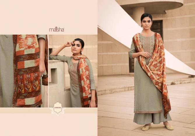 MASKEEN Latest Fancy Designer Casual Wear Fine Pure Cotton With Print And Embroidery Work Readymade Salwar Suit Collection