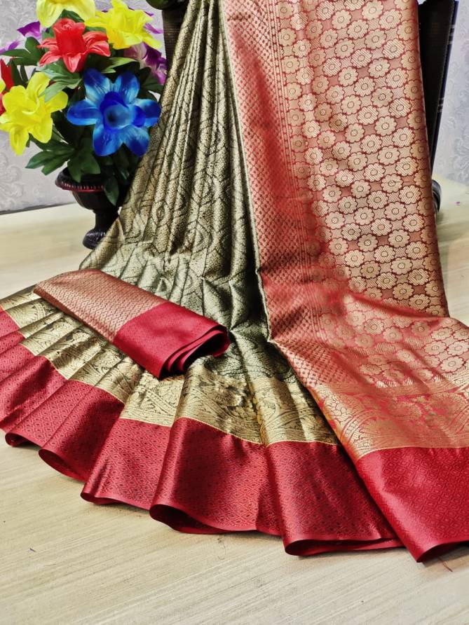 Meera 22 Festive Wear Maslin Silk Printed Designer Saree Collection
