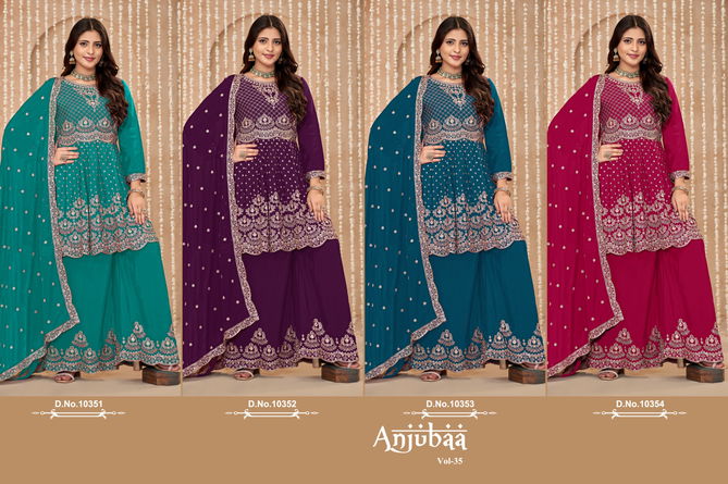 Anjubaa Vol 35 By Anjubaa Wedding Salwar Kameez Orders In India