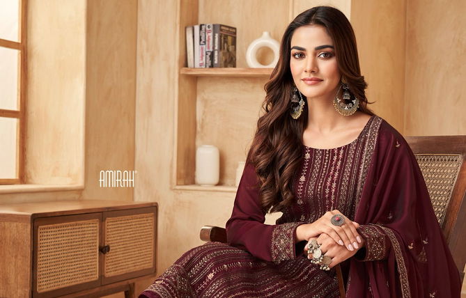 Elaina By Amirah Embroidered Designer Salwar Suits Catalog