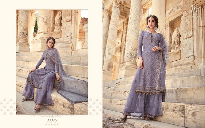 MOHINI GLAMOUR VOL-90 Latest fancy festive Wear Georgette Embroidery Work Heavy salwar suit Collection