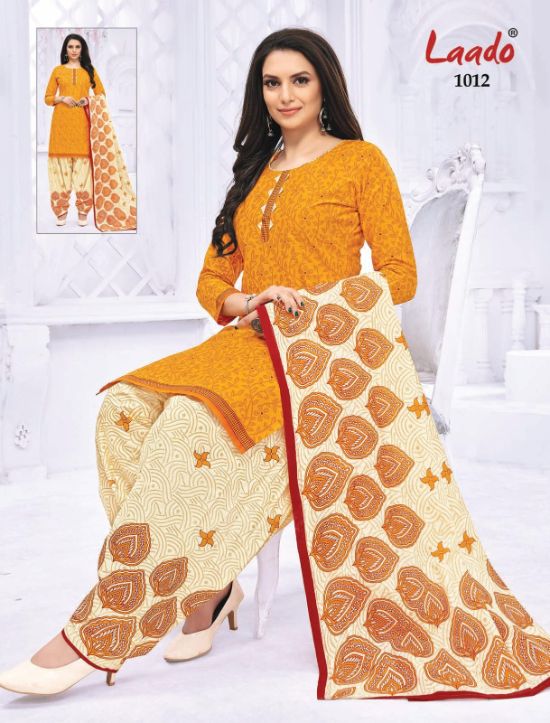 Laado Priti Patiyala 10 Casual Daily Wear Cotton Printed Dress Material Collection