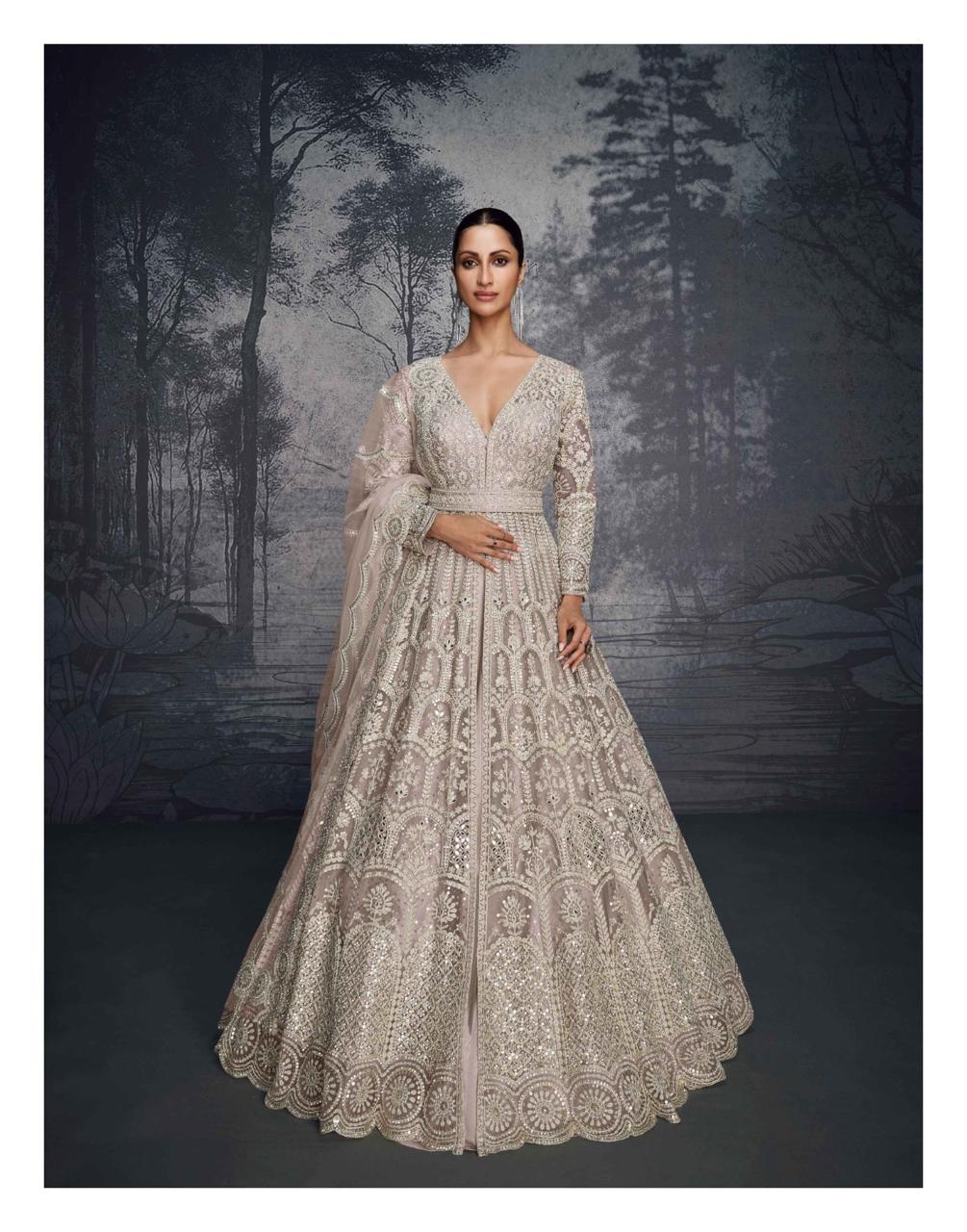 Glamour By Sayuri Designer Net Embroidery Lehenga Choli Orders In India