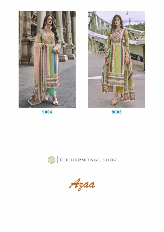 Azaa By The Hermitage Shop Pure Cotton Dress Material Wholesale Market In Surat