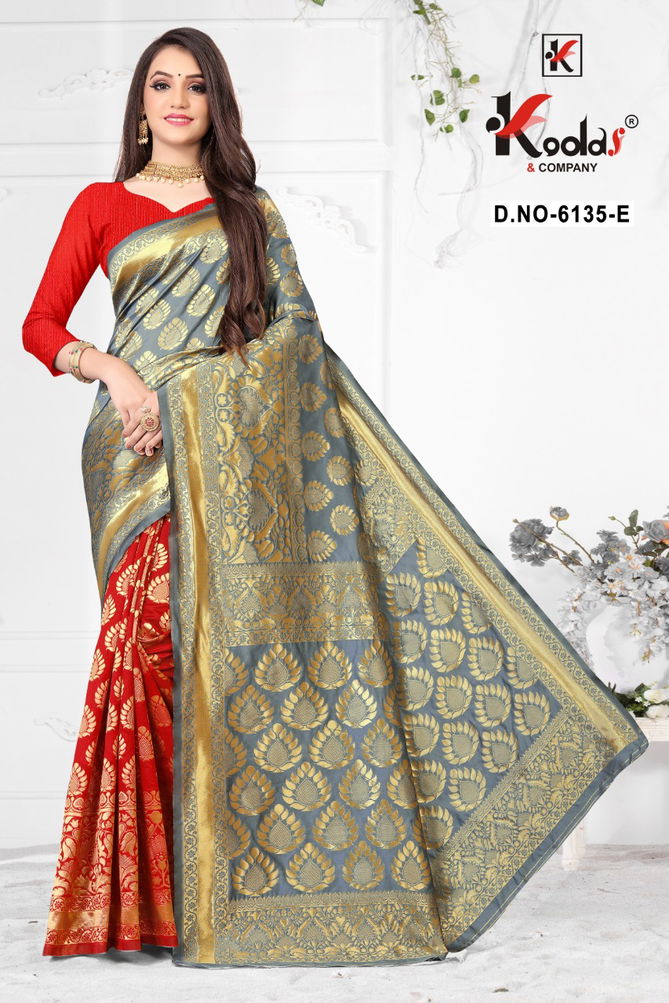 Suzuki 6135 Casual Wear Silk Designer Fancy Sarees Collection
