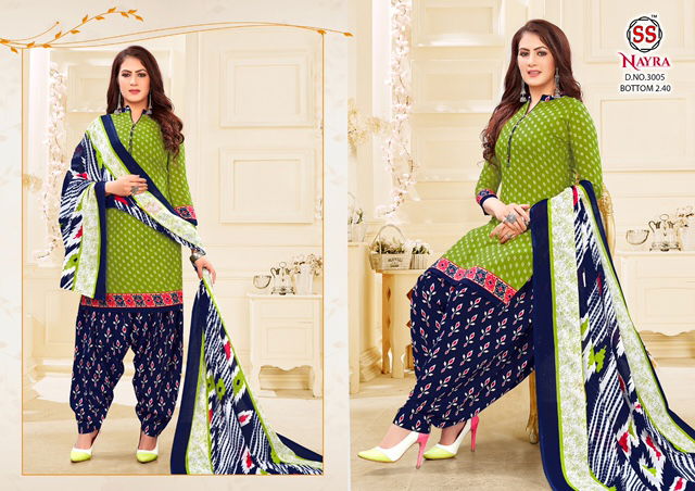 Nayra 3 Latest Designer casual Regular Wear Printed Pure Cotton Collection
