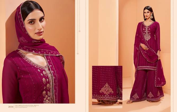 Zaida 8 By Alizeh 2033 Amd 2034 Wedding Wear Embroidery Latest Salwar Kameez