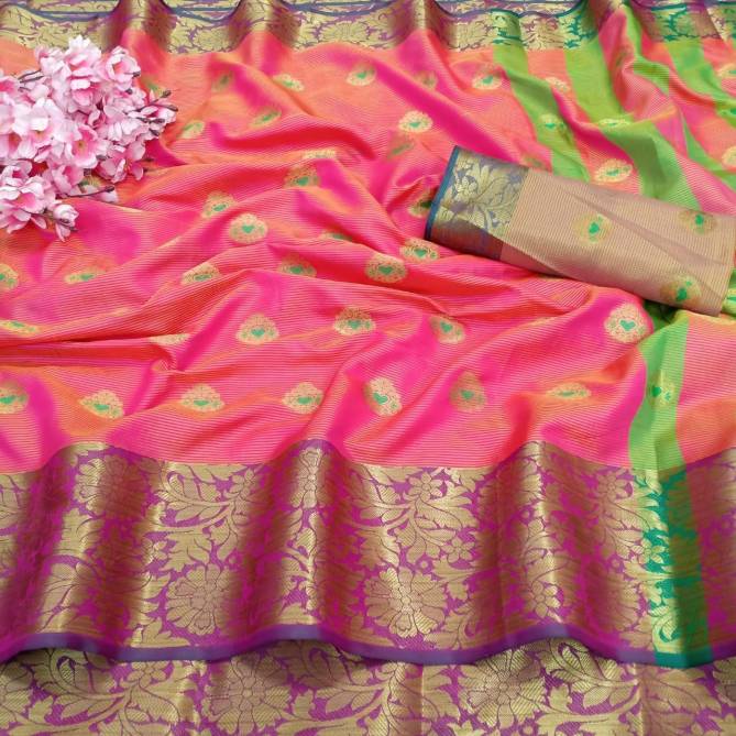 Redolence Nirali Latest Designer Lichi Silk Festive Wear Saree Collection