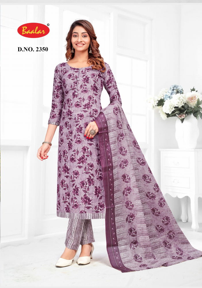 Zubeda Vol 23 By Baalar Printed Cotton Dress Material Suppliers In India