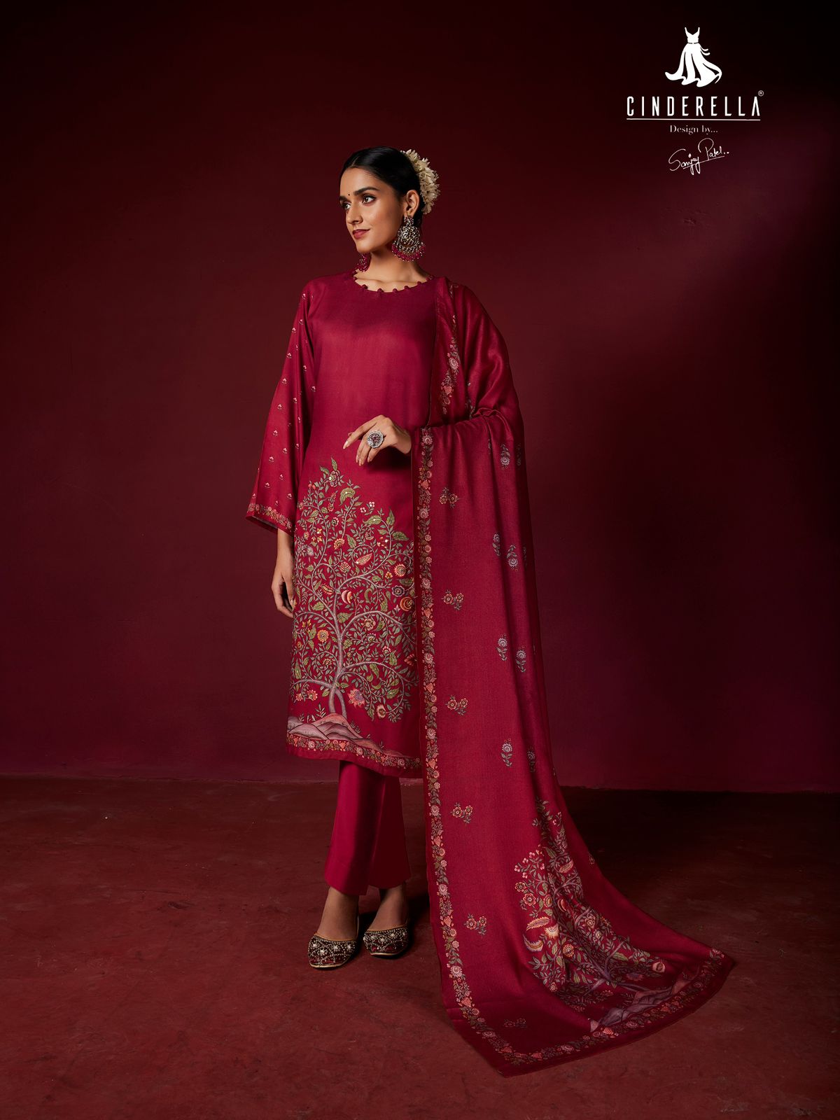 Bandhan By Cinderella Rasiyan Silk Printed Salwar Kameez Wholesale In India