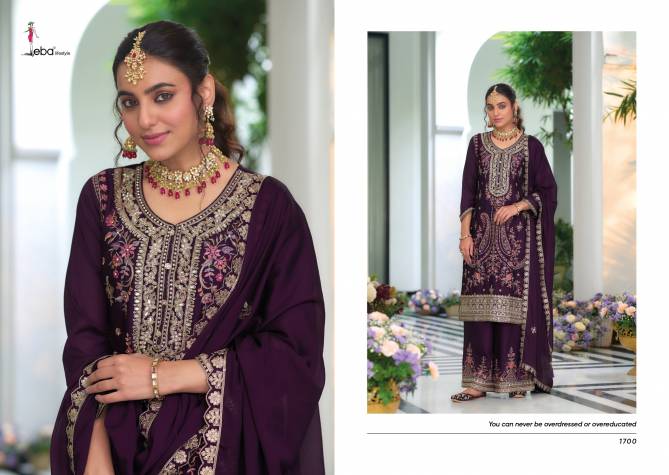 Sagun 2 By Eba Chinon Embroidery Readymade Suits Orders In India