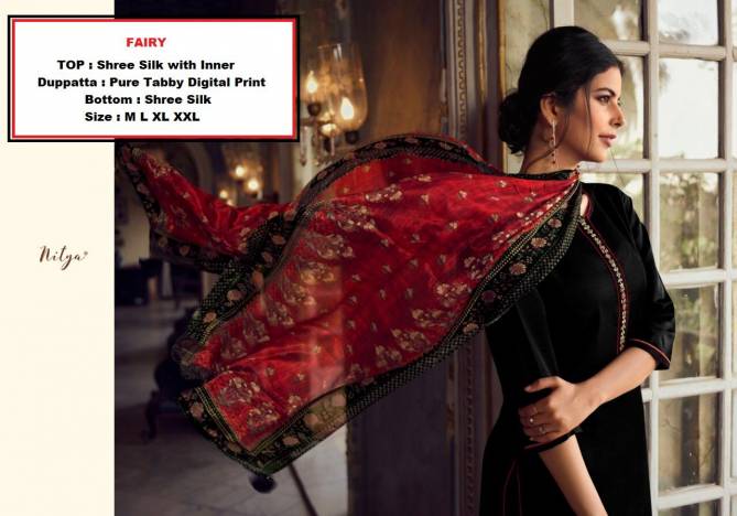 Lt Nitya Fairy Latest Casual Wear shree Silk Top With Bottom And Digital Print Dupatta Readymade Collection