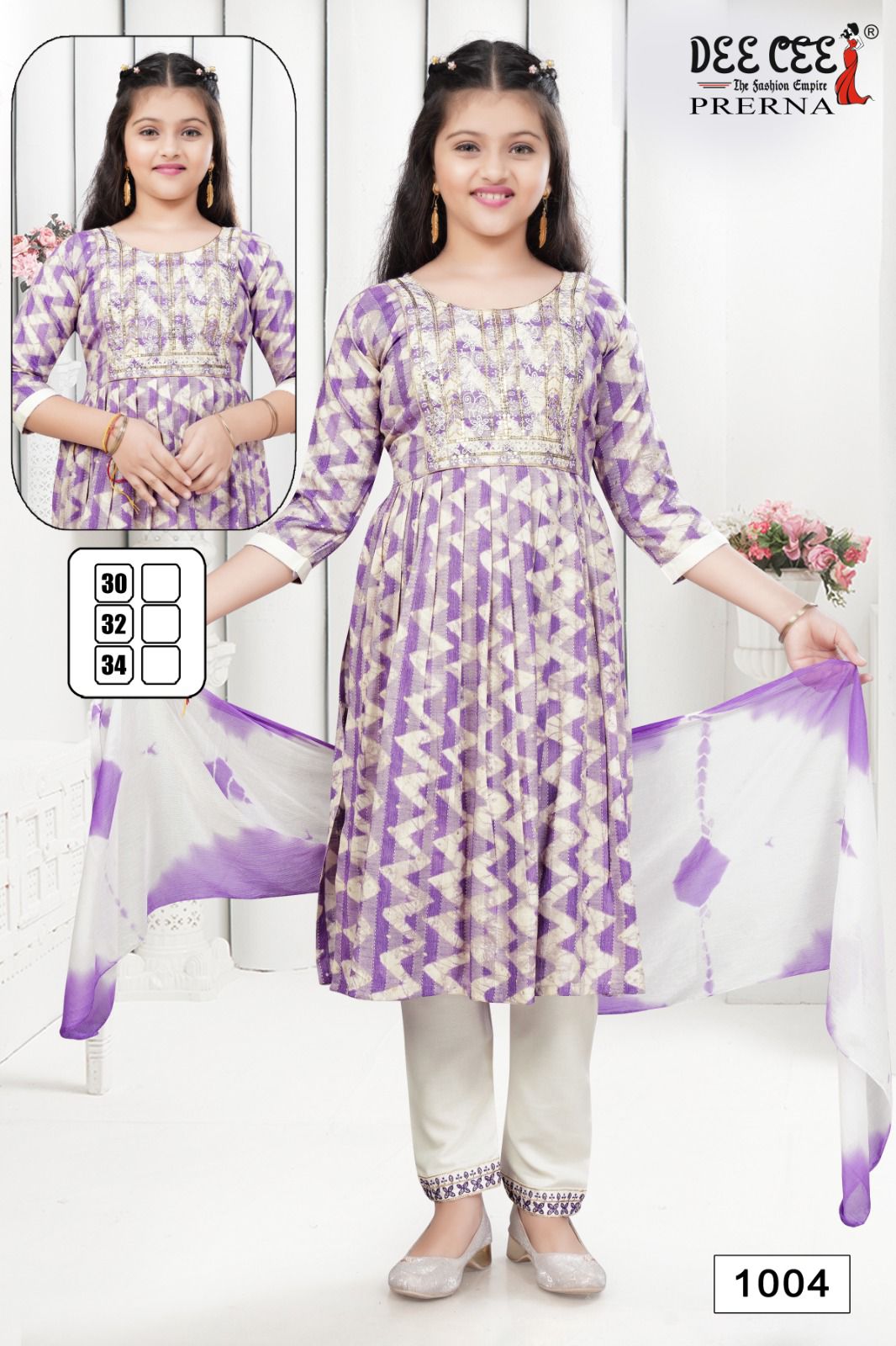 Prerna By Deecee Kids Girl Wear Kurti With Bottom Dupatta Orders In India