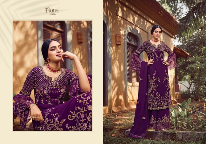 Fiona Navya 3 Latest Fancy Designer Wedding Wear Georgette Heavy Work Exclusive Designer Salwar Suits Collection
