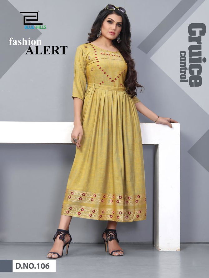 VEE FAB SHIVI Fancy Designer Ethnic Wear Heavy Rayon Two Tone Anarkali Kurtis Collection