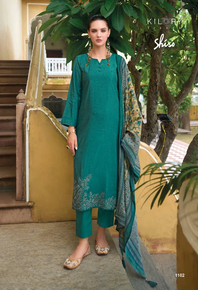 Shiso By Kilory Viscose Modal Silk Salwar Kameez Suppliers In India