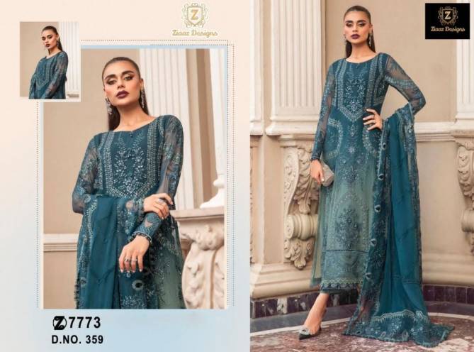 Ziaaz Designs Georgette Pakistani Salwar Suit Wholesalers in Delhi