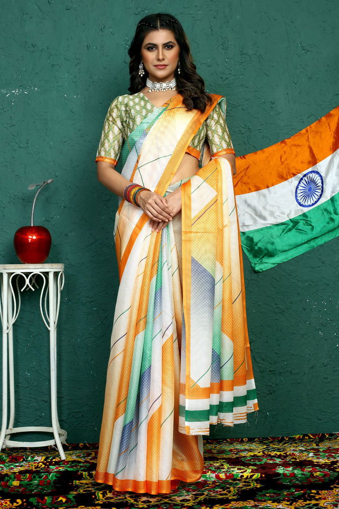 Rangkaat Series By Rajyog Premium Linen Designer Saree Catalog