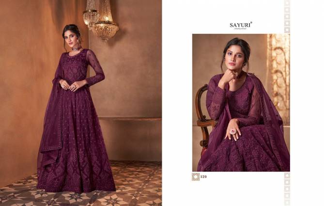 Sayuri Majesty Embroidery Heavy Wedding Salwar Suits Catalog
