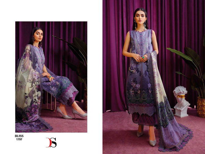 Bliss Vol 4 By Deepsy Suit Pasmina Embroidery Salwar Kameez Suppliers In India