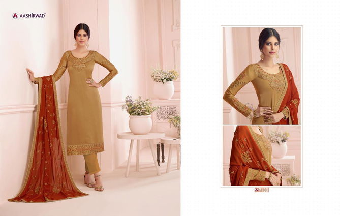 Nirva Latest New Designer Party Wear Wedding Suit With Beautiful Neck Design 