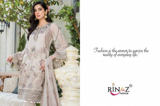 Rinaz Mariyam Gold 10 Latest Fancy Designer Festive Wear Heavy 	Georgette Exclusive Pakistani Salwar Suits Collection