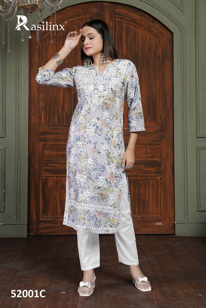 Rasika Vol 2 By Rasili Nx Cotton Kurti With Bottom Orders In India