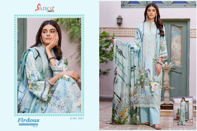 Sairoz Firdous 3 Premium Limited Edition Festive Wear Pakistani Collection
