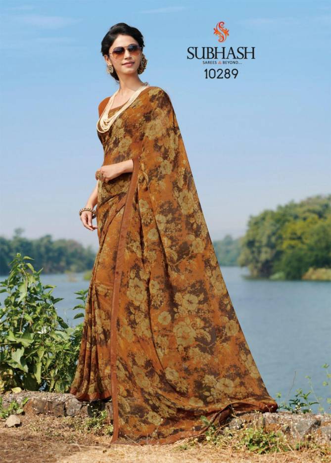 Subhash Hero 8 Latest Designer Printed casual Wear Saree Collection 