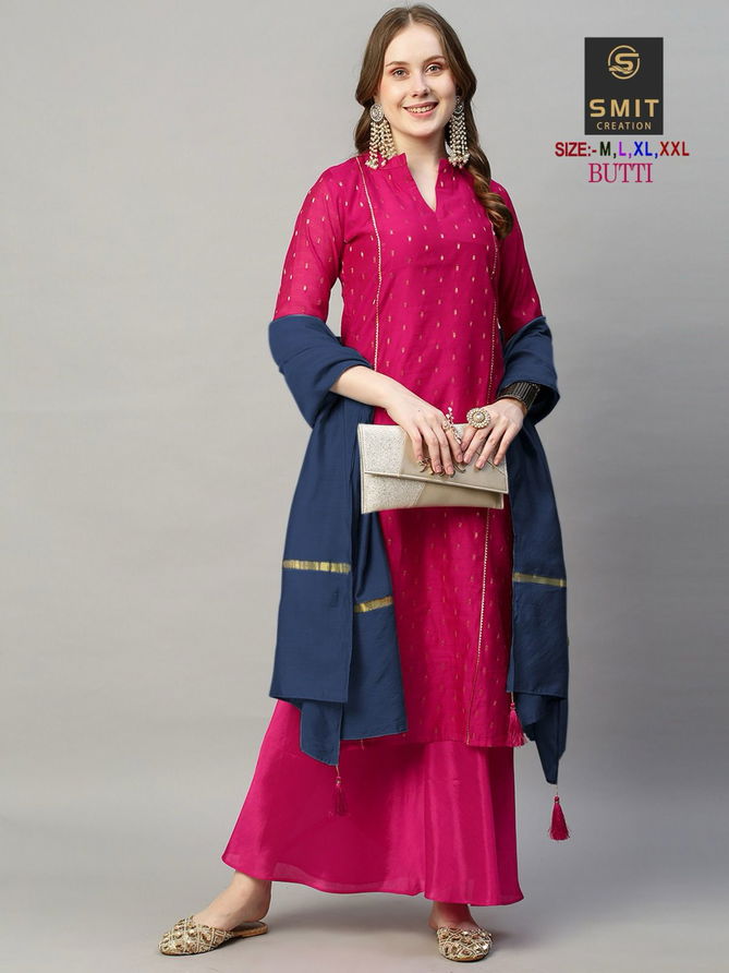 Butti By Poonam Readymade Kurti With Bottom Dupatta Catalog